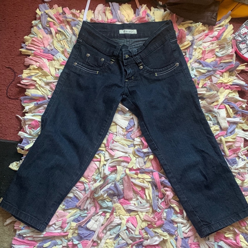 Dark denim 🖤Maripily🤎 jean capri